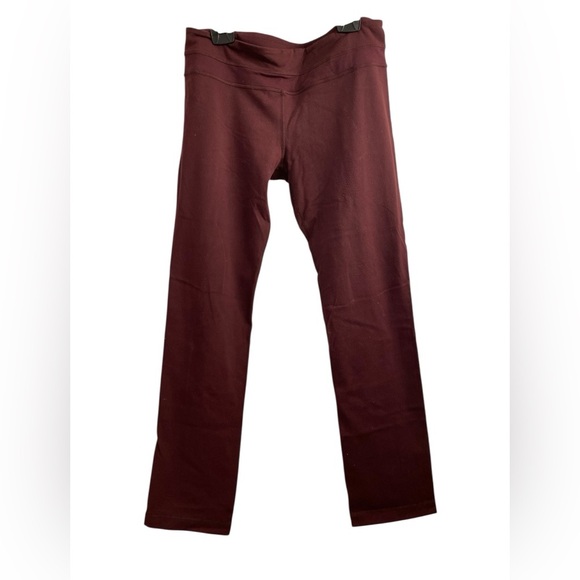 lululemon athletica Pants - Lululemon burgundy workout pants